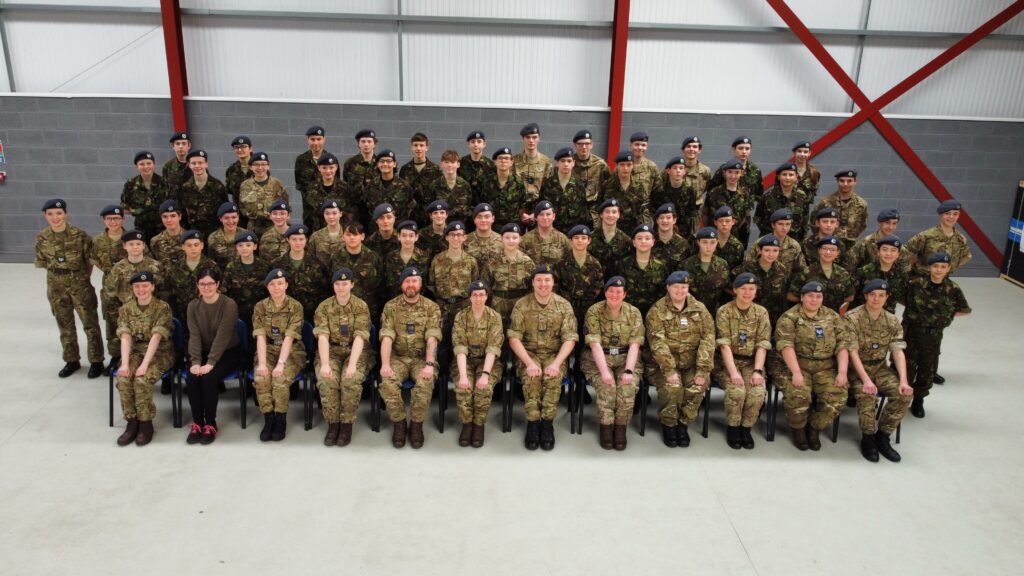 All cadets from alpha and delta camp